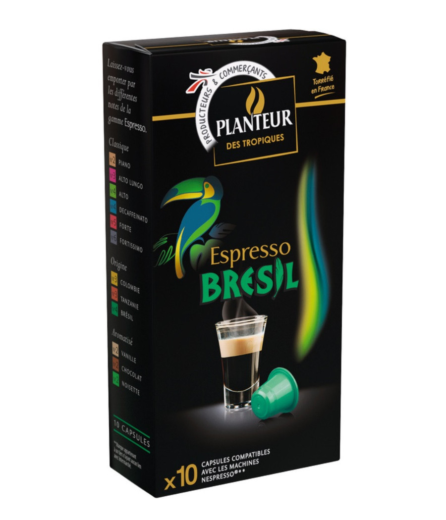 CAFE ESPRESSO BRESIL PLANTEUR 52G CAFE ESPRESSO BRESIL PLANTEUR 52G
