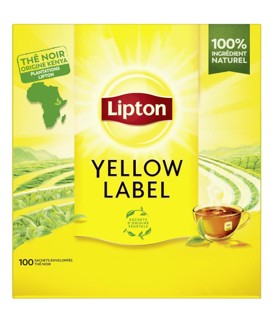 YELLOW LABEL LIPTON YELLOW LABEL LIPTON