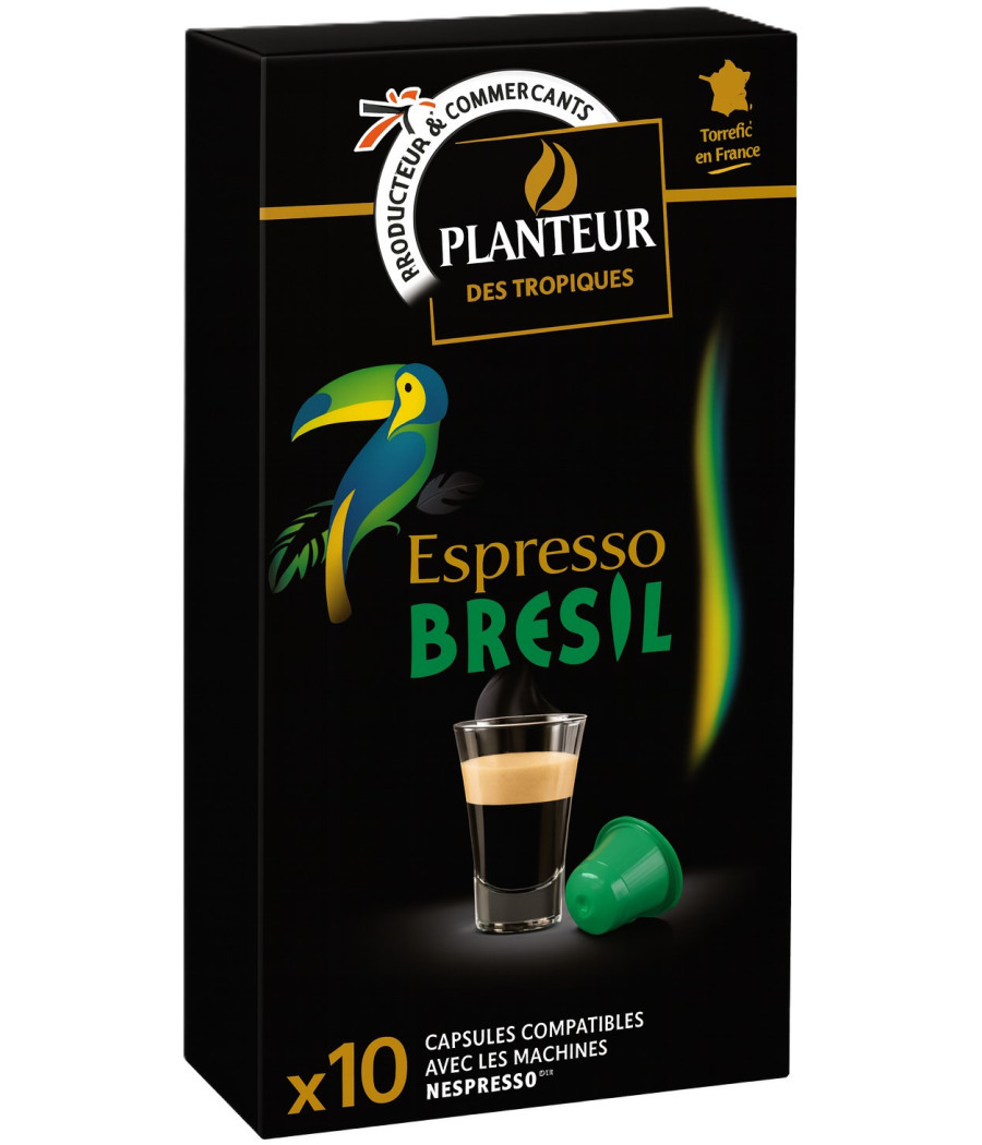 CAFE ESPRESSO BRESIL PLANTEUR 52G CAFE ESPRESSO BRESIL PLANTEUR 52G