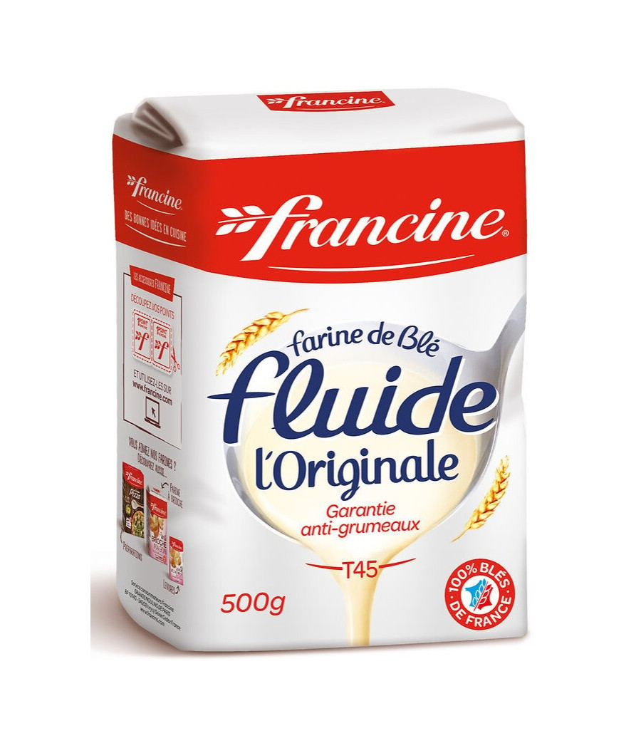 Farine de blé fluide T45 Francine Farine de blé fluide T45 Francine