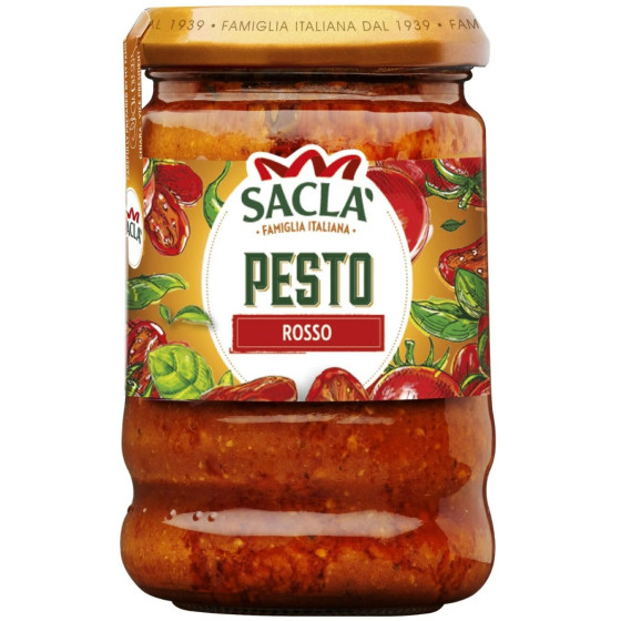 PESTO ROSSO SACLA 190G