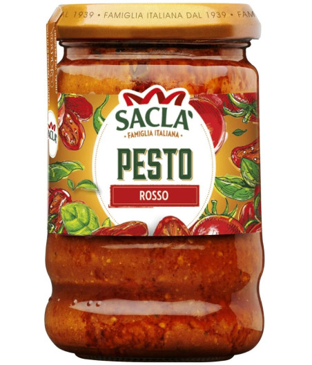 PESTO ROSSO SACLA 190G