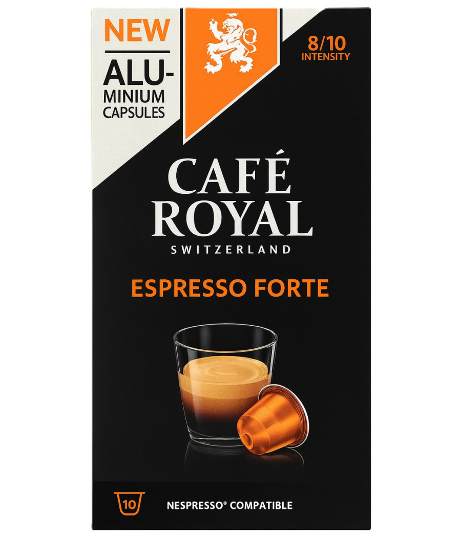 CAFE EXPRESSO FORTE INTENSITE 8 ROYAL 52G CAFE EXPRESSO FORTE INTENSITE 8 ROYAL 52G