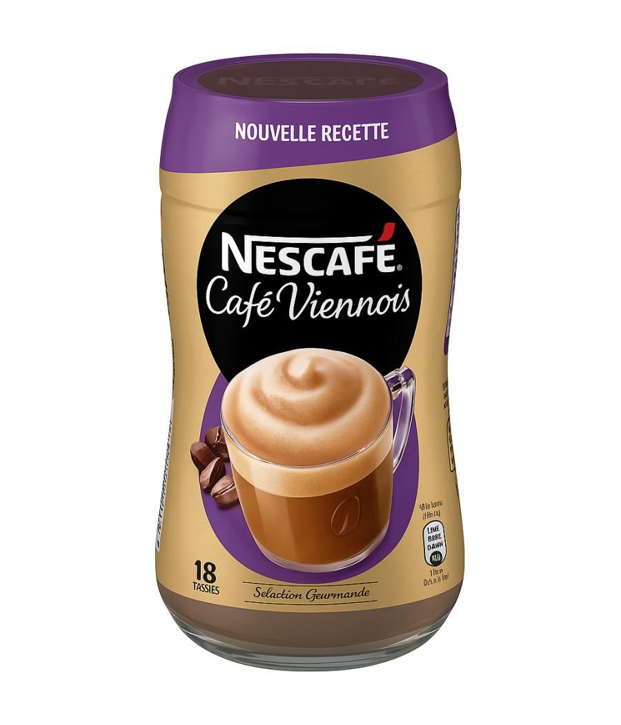 CAFE VIENNOIS, SOLUBLE, NESCAFE 306G CAFE VIENNOIS, SOLUBLE, NESCAFE 306G