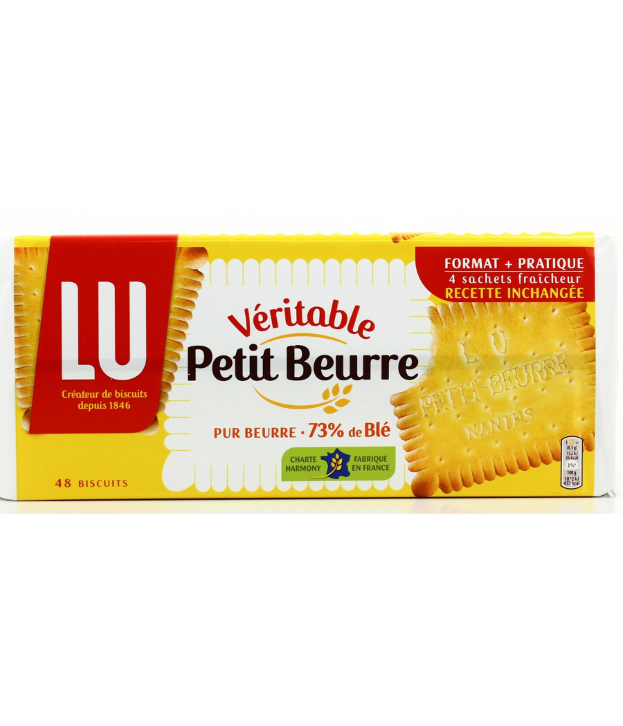 VERITABLE PETIT BEURRE LU 400G VERITABLE PETIT BEURRE LU 400G