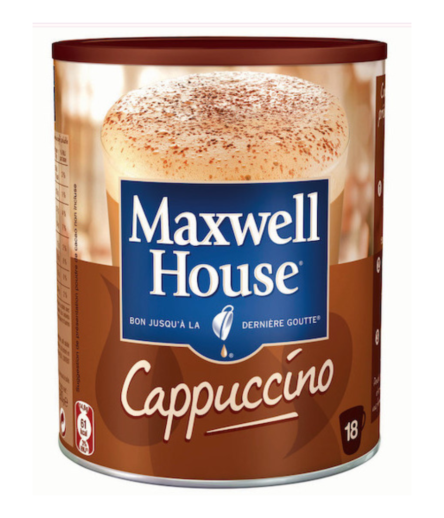 CAPPUCCINO CLASSIQUE MAXWELL HOUSE  280G CAPPUCCINO CLASSIQUE MAXWELL HOUSE  280G