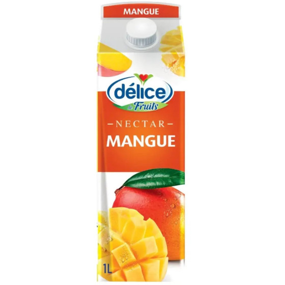 JUS DE FRUITS A LA MANGUE DELICE DE FRUIT NECTAR 1L