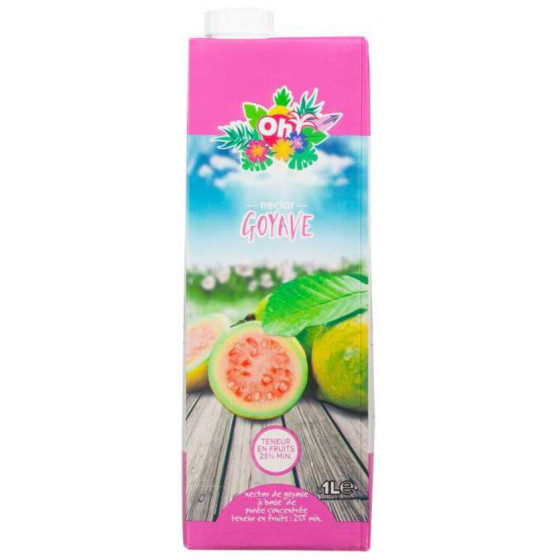 JUS DE FRUITS A LA GOYAVE OH 1L