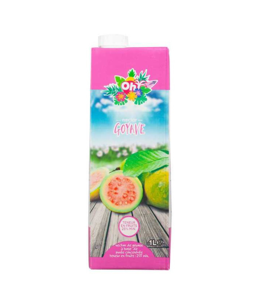 JUS DE FRUITS A LA GOYAVE OH 1L JUS DE FRUITS A LA GOYAVE OH 1L