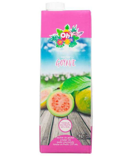 JUS DE FRUITS A LA GOYAVE OH 1L