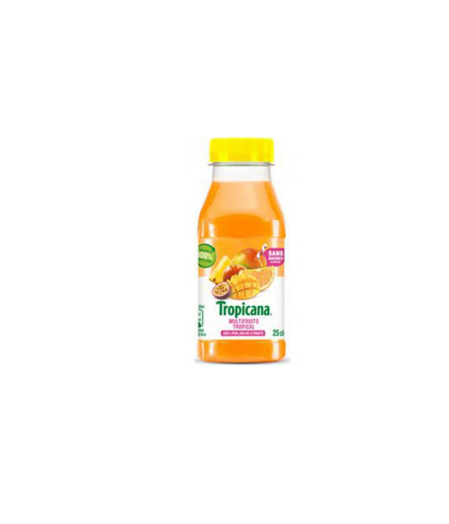 JUS DE FRUITS MULTIFRUITS TROPICAL 25cL JUS DE FRUITS MULTIFRUITS TROPICAL 25cL