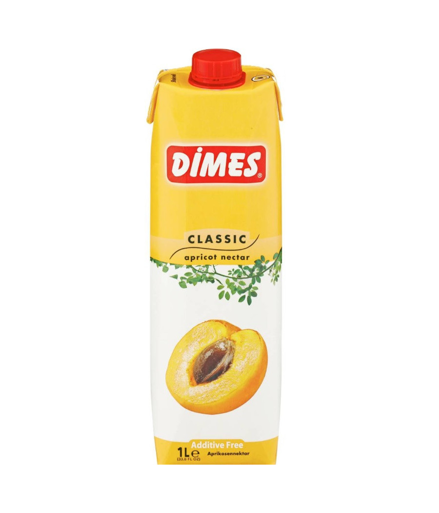 JUS DE FRUITS D'ABRICOT CLASSIC DIMES 1L JUS DE FRUITS D'ABRICOT CLASSIC DIMES 1L