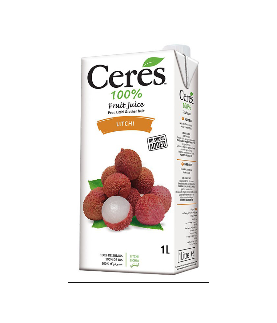 JUS DE FRUITS CERES LETCHIS 1L JUS DE FRUITS CERES LETCHIS 1L