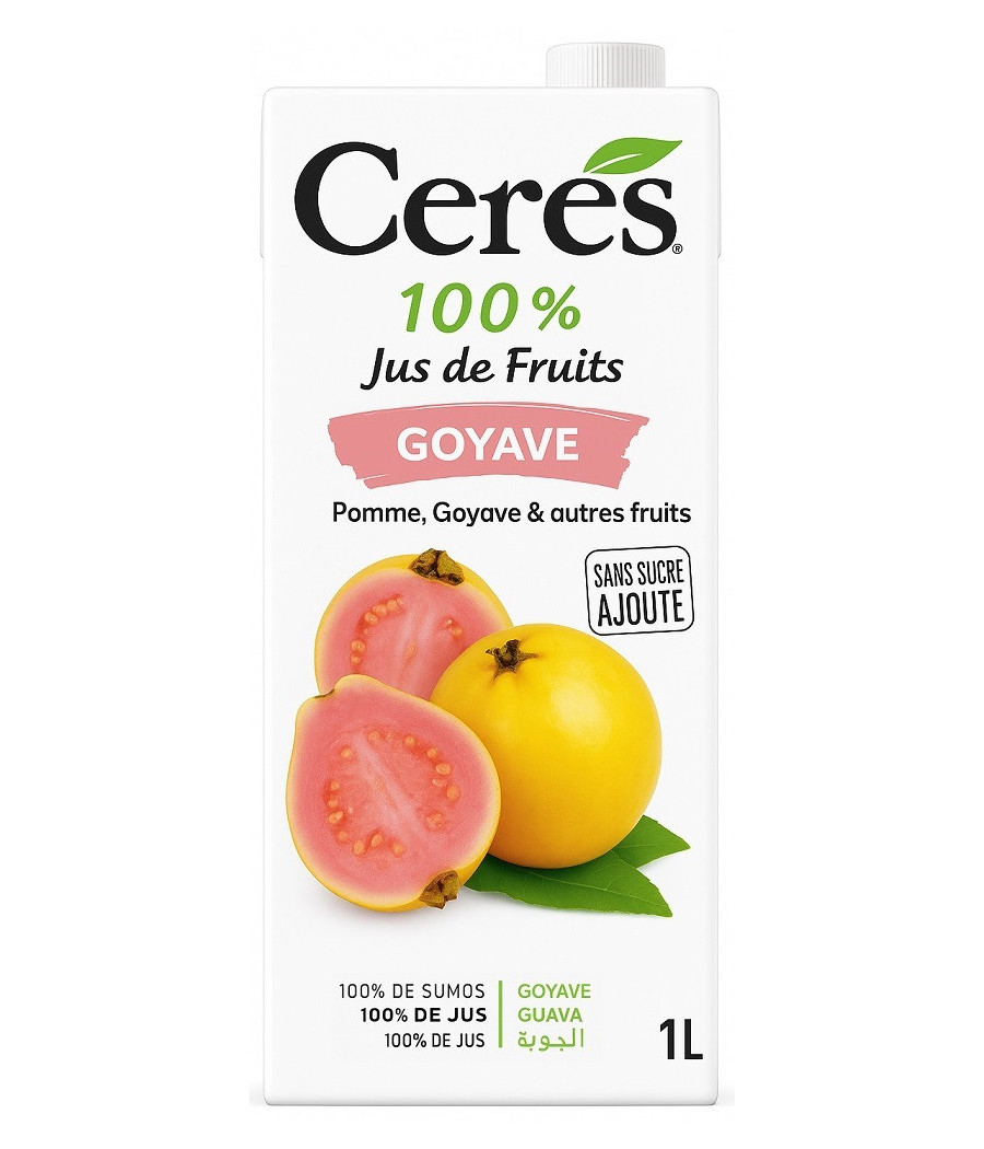 JUS DE FRUITS CERES GOYAVE 1L JUS DE FRUITS CERES GOYAVE 1L