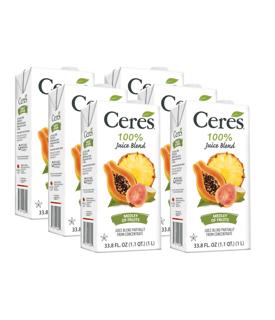 JUS DE FRUITS CERES COCKTAIL MULTIFRUITS 6 X 20CL JUS DE FRUITS CERES COCKTAIL MULTIFRUITS 6 X 20CL