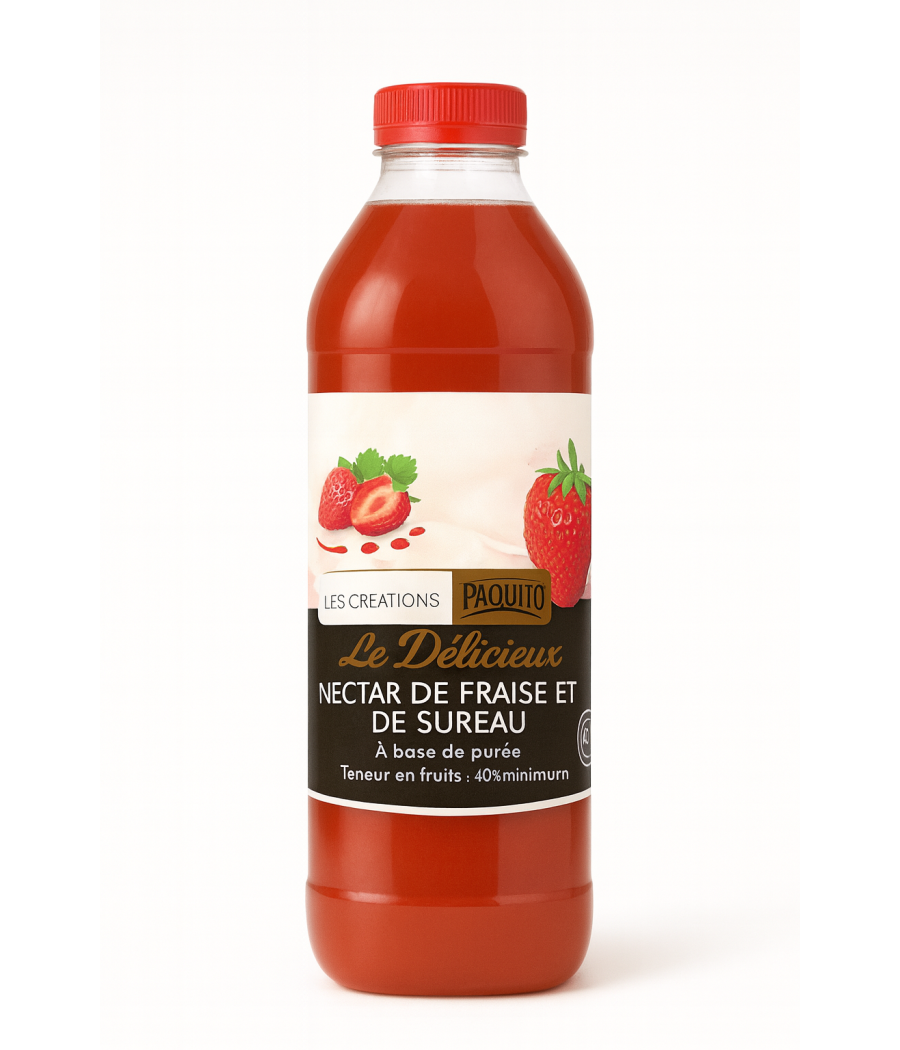 JUS DE FRUITS PAQUITO FRAISE 1L JUS DE FRUITS PAQUITO FRAISE 1L