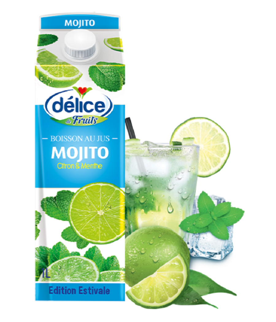 JUS DE FRUITS DELICE DE FRUITS MOJITO 1L JUS DE FRUITS DELICE DE FRUITS MOJITO 1L