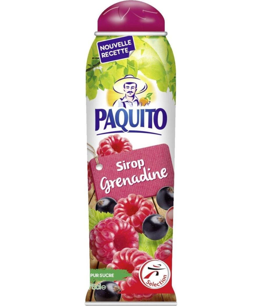 SIROP GRENADINE PAQUITO 750 L SIROP GRENADINE PAQUITO 750 L