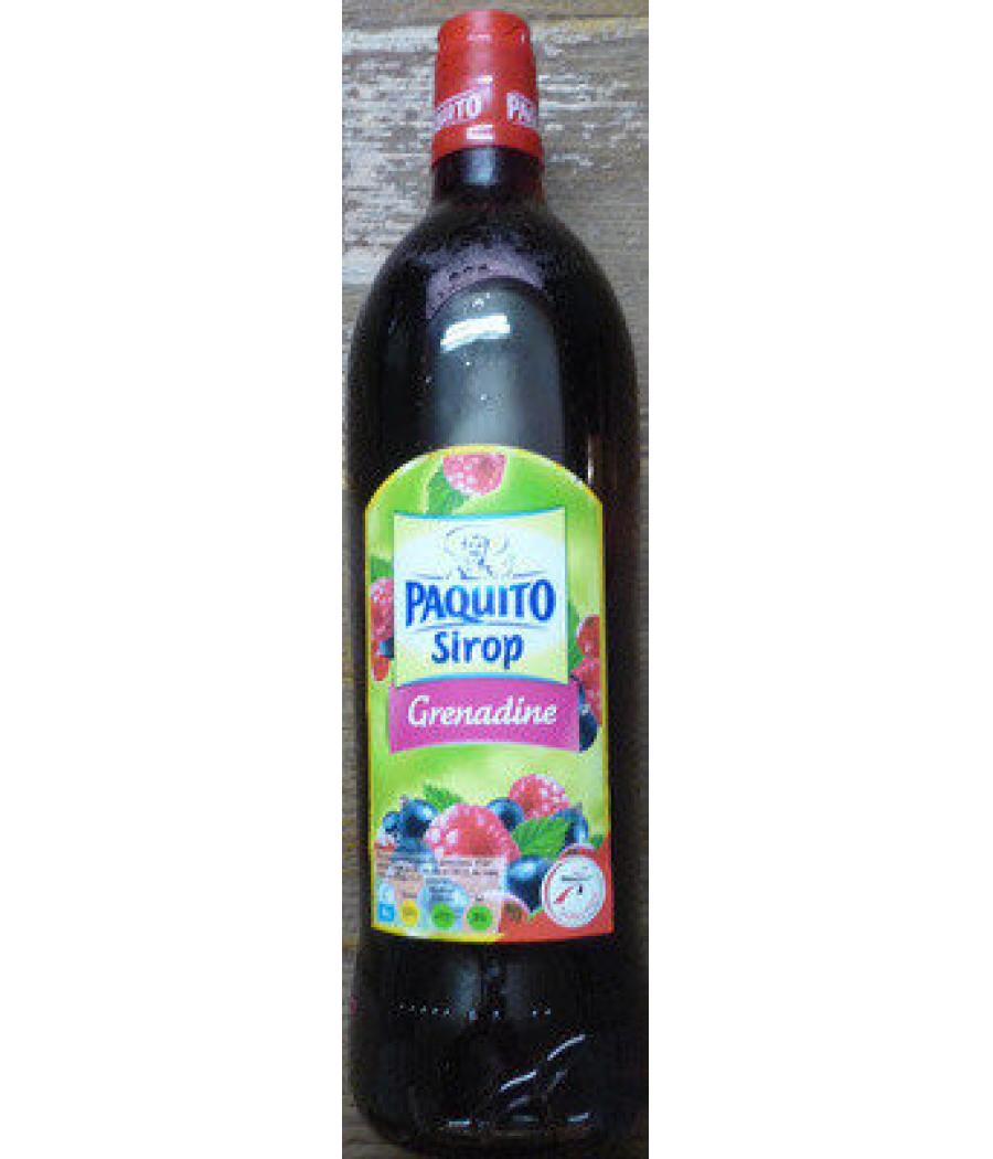 SIROP DE GRENADINE PAQUITO 1L SIROP DE GRENADINE PAQUITO 1L
