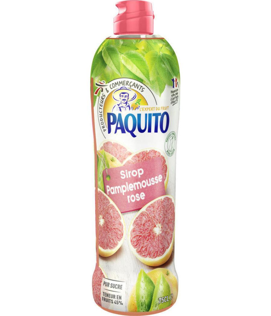 SIROP PAMPLEMOUSSE ROSE PAQUITO 75CL SIROP PAMPLEMOUSSE ROSE PAQUITO 75CL