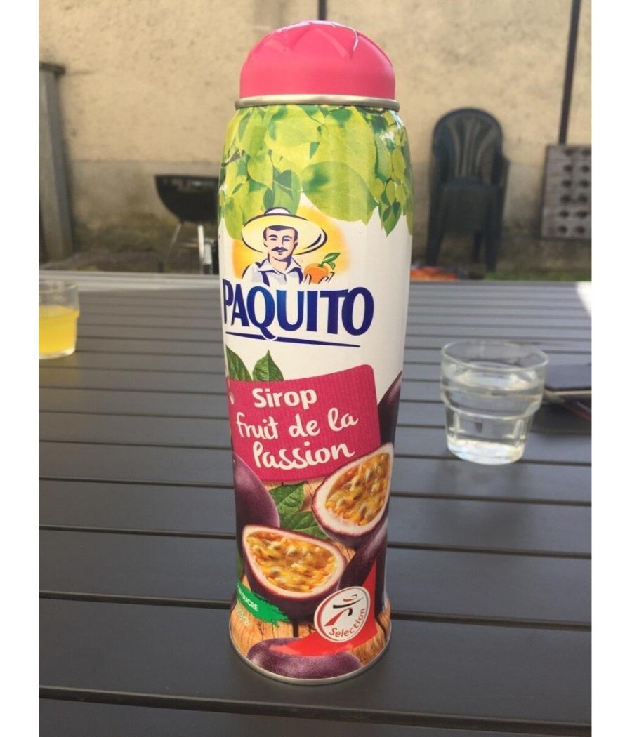 SIROP PAQUITO PASSION BID PAQUITO 75CL SIROP PAQUITO PASSION BID PAQUITO 75CL