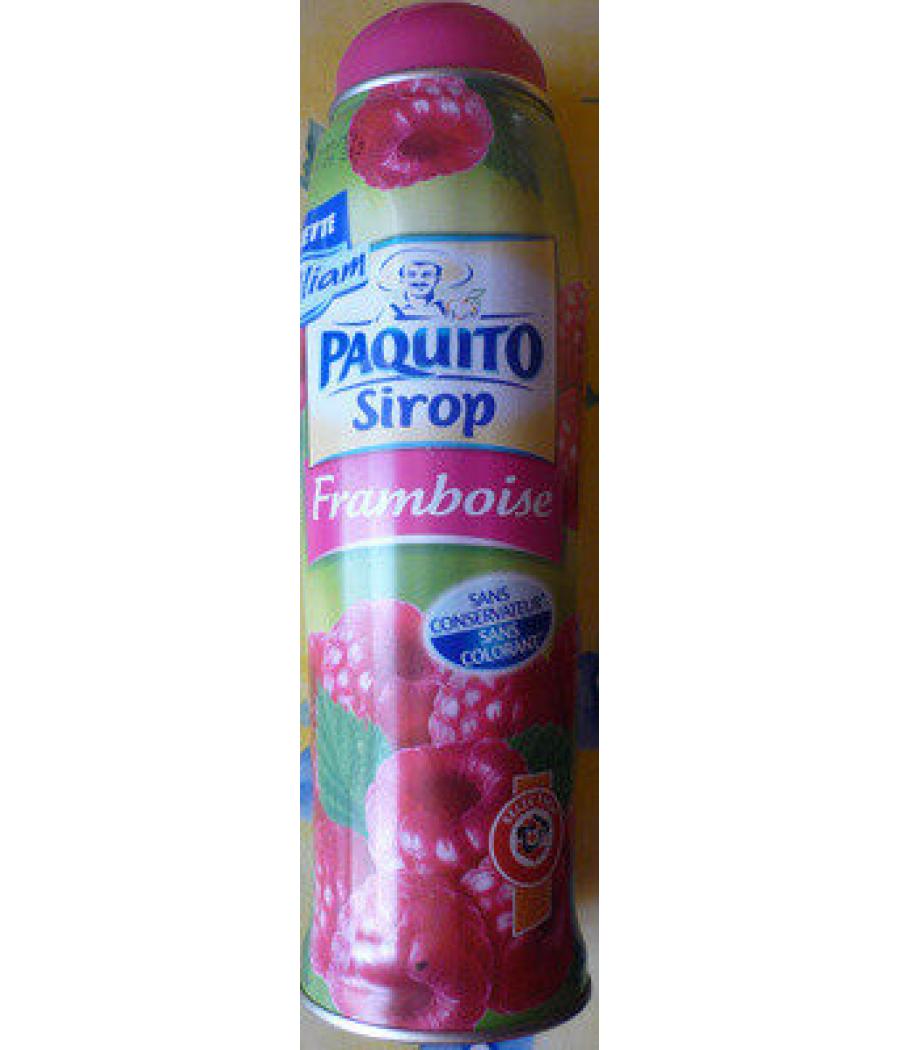 SIROP DE FRAMBOISE PAQUITO 750ML SIROP DE FRAMBOISE PAQUITO 750ML