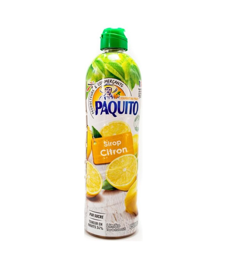 SIROP CITRON PAQUITO 75Cl SIROP CITRON PAQUITO 75Cl
