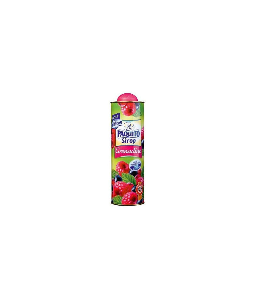 SIROP GRENADINE PAQUITO 750 L SIROP GRENADINE PAQUITO 750 L