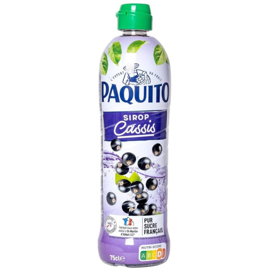 SIROP DE CASSIS PAQUITO 75Cl