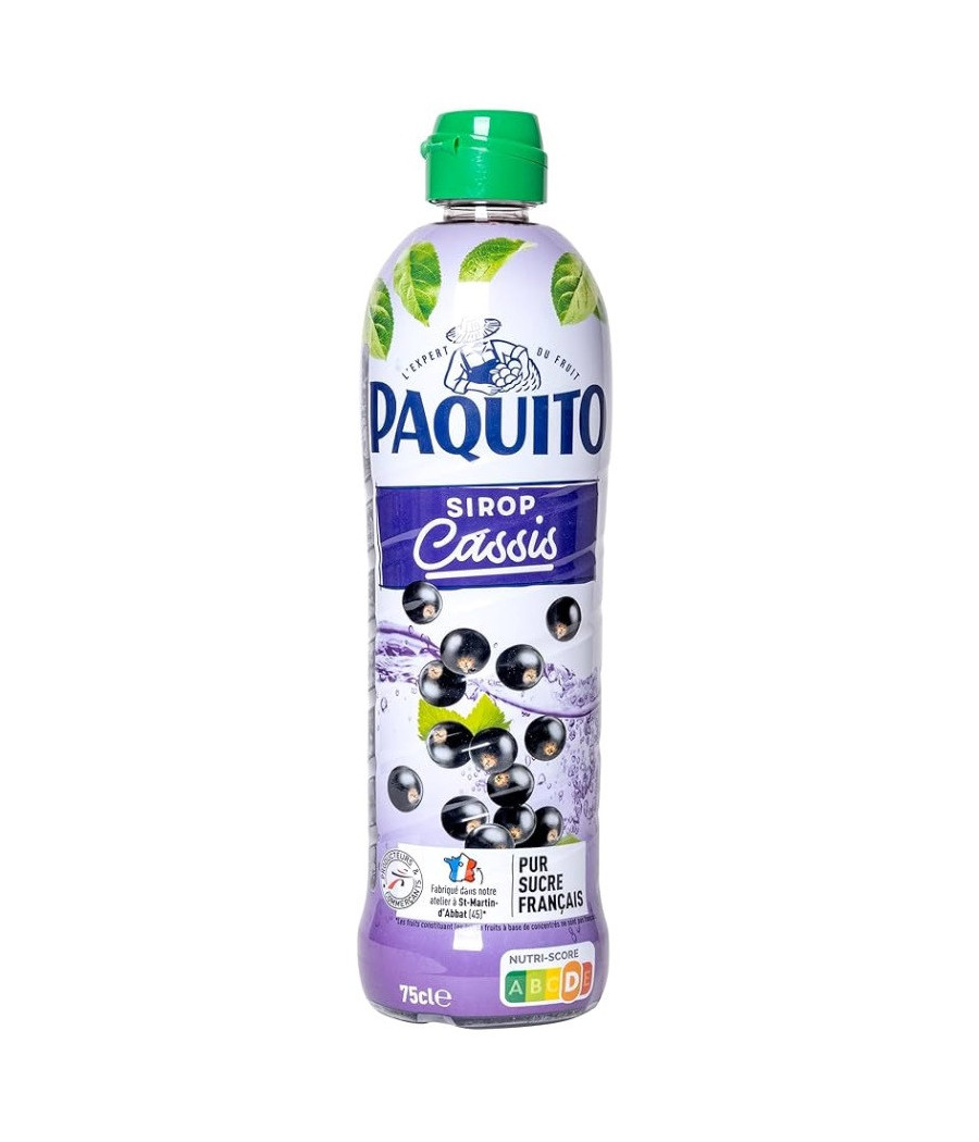 SIROP DE CASSIS PAQUITO 75Cl SIROP DE CASSIS PAQUITO 75Cl