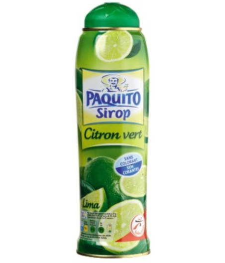 SIROP CITRON VERT PAQUITO 750ML
