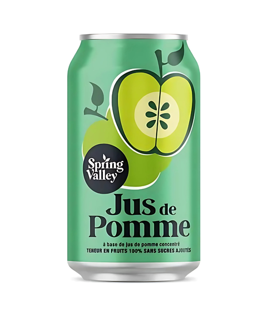 JUS DE POMME SPRING VALLEY 33CL JUS DE POMME SPRING VALLEY 33CL