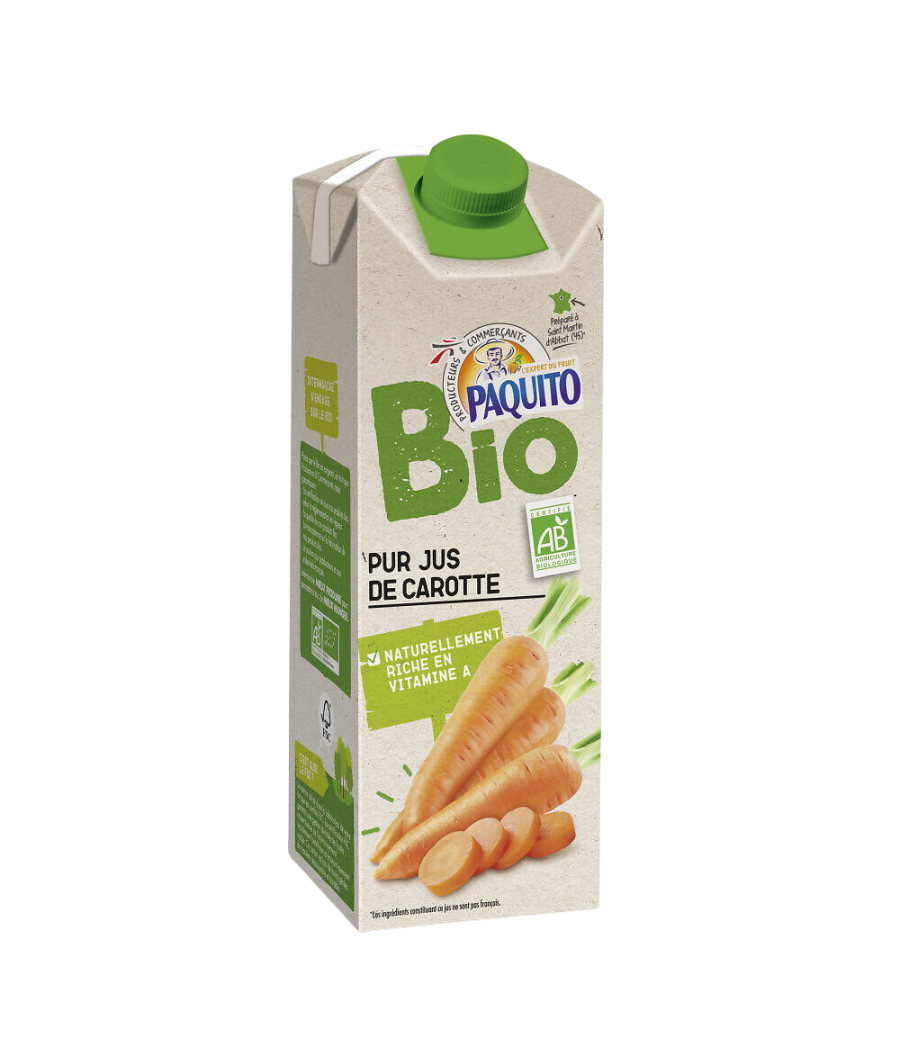 JUS DE CAROTTE BIO 75CL JUS DE CAROTTE BIO 75CL