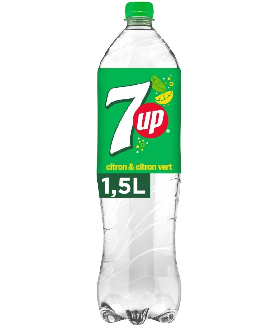 7UP SAVEUR CITRON & CITRON VERT 1,5L 7UP SAVEUR CITRON & CITRON VERT 1,5L