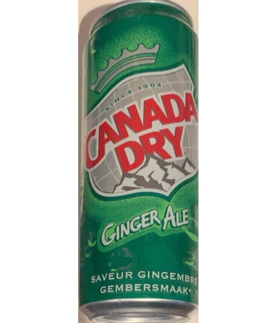 CANADA DRY ALE SAVEUR GINGEMBRE 33CL CANADA DRY ALE SAVEUR GINGEMBRE 33CL