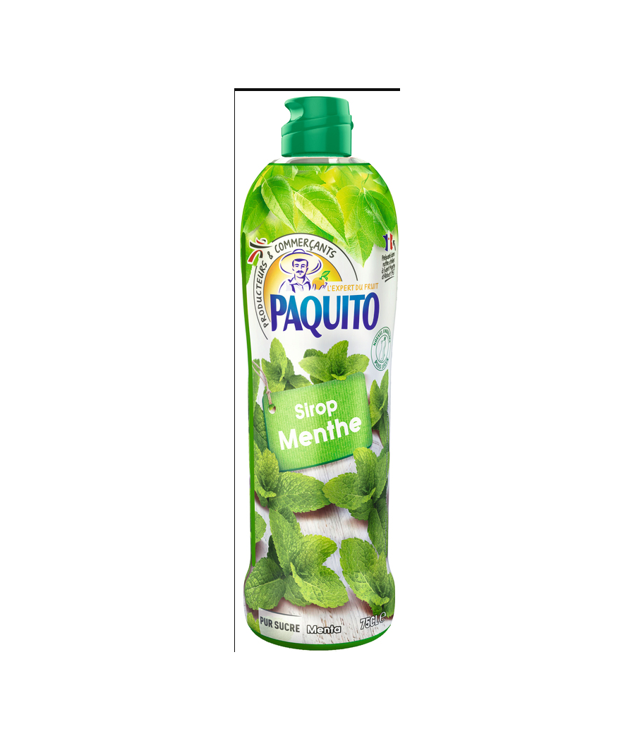 SIROP MENTHE PAQUITO 75 CL SIROP MENTHE PAQUITO 75 CL