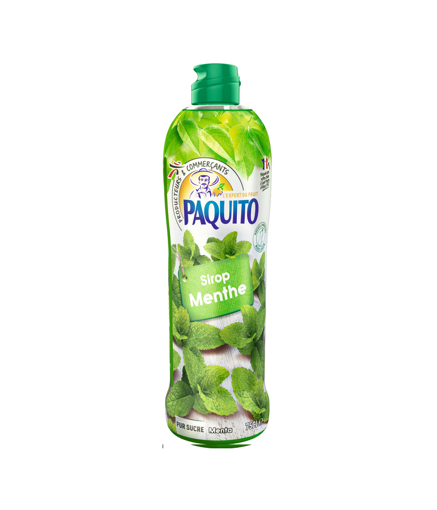 SIROP MENTHE PAQUITO 75 CL SIROP MENTHE PAQUITO 75 CL