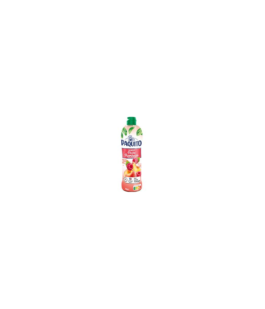 SIROP PECHE FRAMBOISE PAQUITO 75CL SIROP PECHE FRAMBOISE PAQUITO 75CL