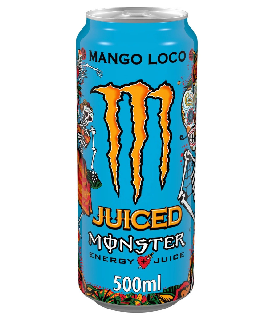 BOISSON ENERGISANTE MONSTER MANGO LOC 500ML BOISSON ENERGISANTE MONSTER MANGO LOC 500ML