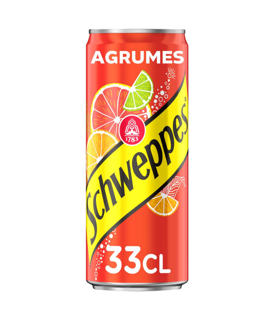 SCHWEPPES AGRUMES 33CL SCHWEPPES AGRUMES 33CL