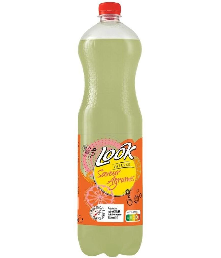 LOOK INTENSE SAVEUR AGRUMES BOUTEILLE 1.5L (1500 ML) LOOK INTENSE SAVEUR AGRUMES BOUTEILLE 1.5L (1500 ML)
