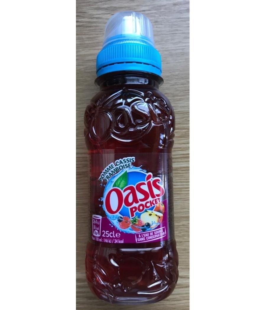 OASIS POMME-CASSIS-FRAMBOISE 25 CL OASIS POMME-CASSIS-FRAMBOISE 25 CL