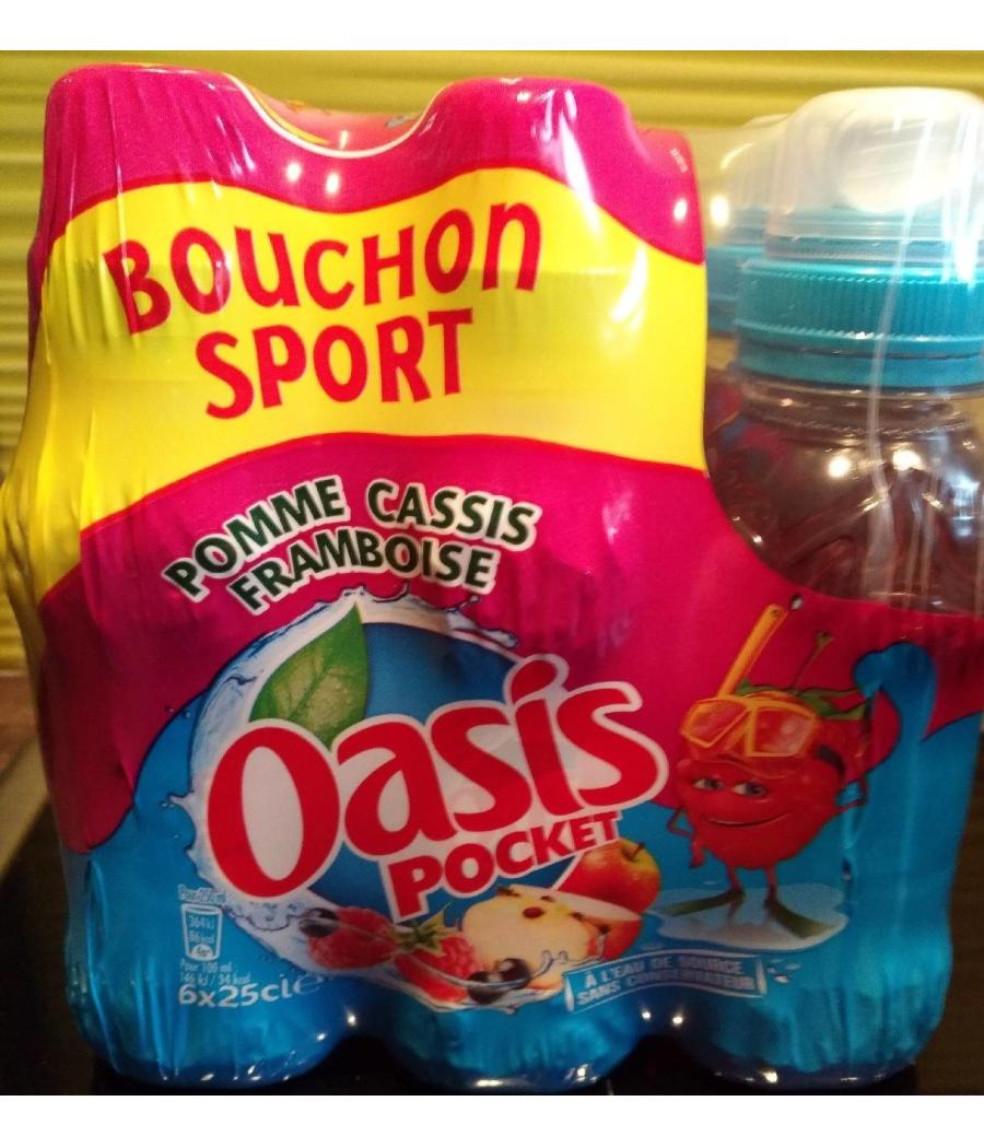 OASIS POMME CASSIS FRAMBOISE  6 X 25 CL OASIS POMME CASSIS FRAMBOISE  6 X 25 CL