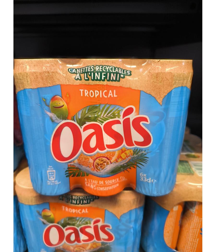 OASIS TROPICAL 6X33CL OASIS TROPICAL 6X33CL