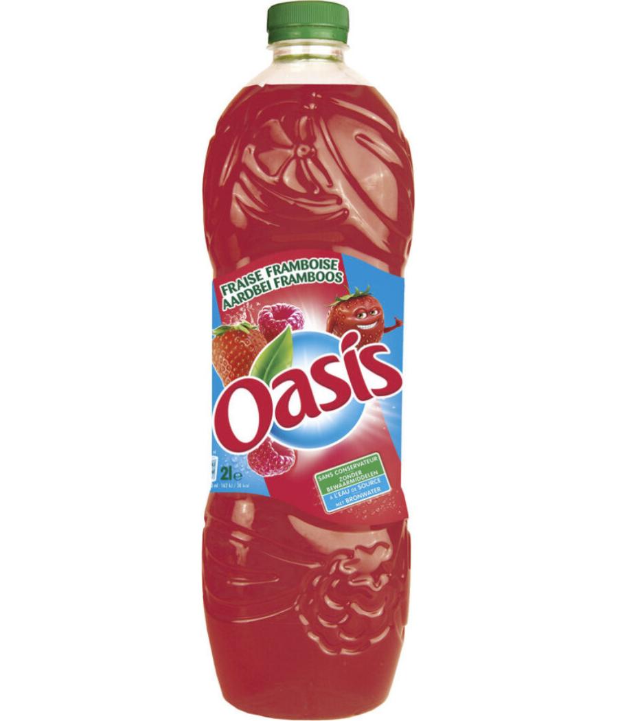 OASIS FRAISE FRAMBOISE  2L OASIS FRAISE FRAMBOISE  2L