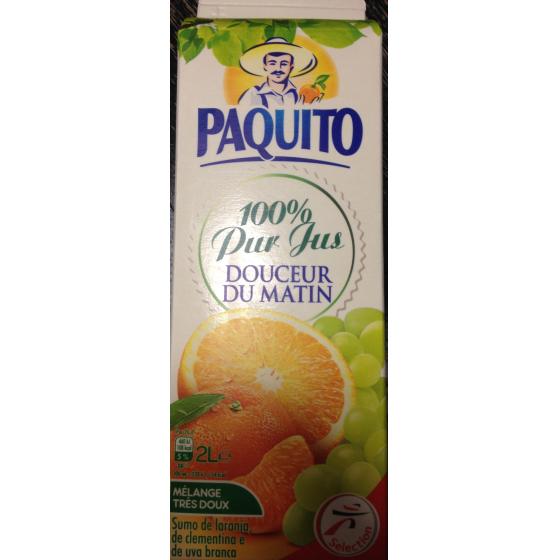 PUR JUS DOUCEUR DU MATIN PAQUITO 2L