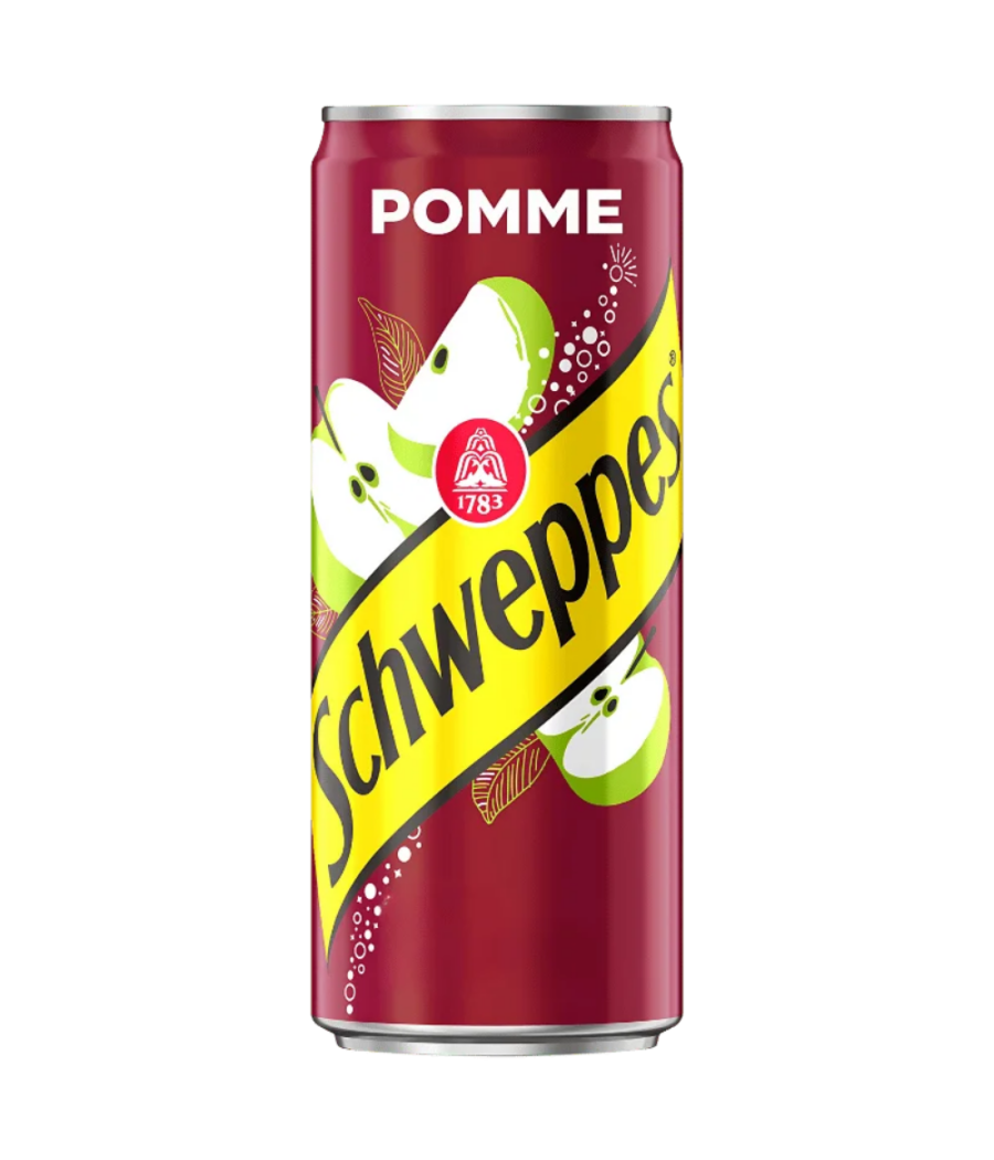 SCHWEPPES POMME 33CL SCHWEPPES POMME 33CL