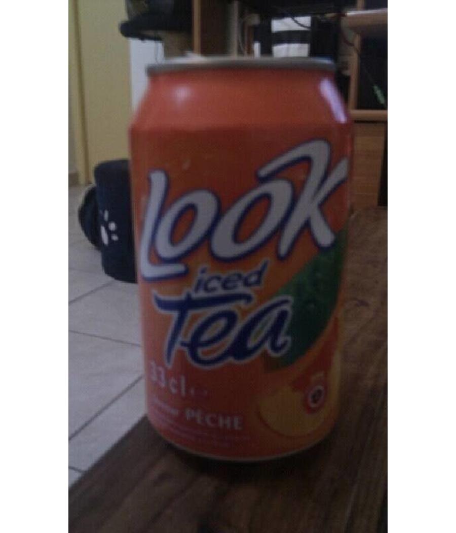 LOOK ICED TEA SAVEUR PECHE 33CL LOOK ICED TEA SAVEUR PECHE 33CL