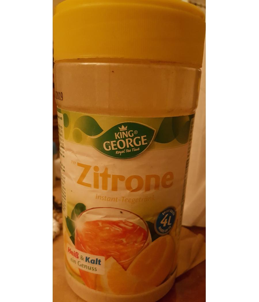 INSTANT TEEGETRANK ZITRONE INSTANT TEEGETRANK ZITRONE