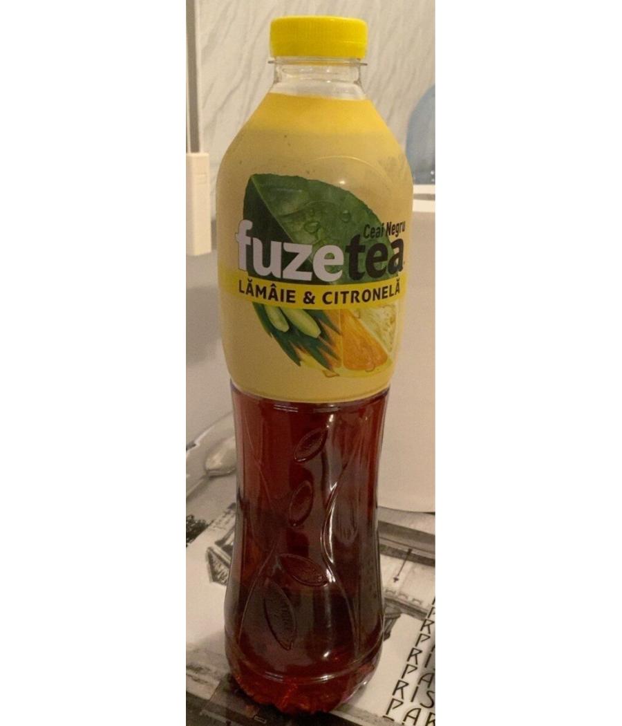 FUZE TEA SAVEUR LEMONGRASS BLACK  1.5L FUZE TEA SAVEUR LEMONGRASS BLACK  1.5L